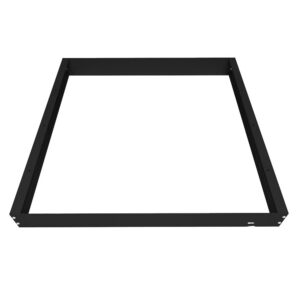 LED paneeli raam 600×600 kruvidega Must