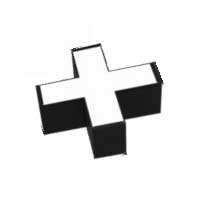 LED lineaarne valgusti 10W 90° X-ühendus